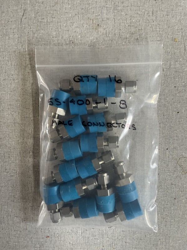 Swagelok  1/4" X 1/2" Stainless Steel Tube Fitting SS-400-1-8  Several Avail New