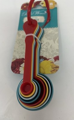 The Pioneer Woman Timeless Beauty Piece Measuring Spoon 8 Piece Set New Retired