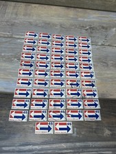 1969 US Special Delivery Stamps Used 45 Cents Arrows Lot of 52 Red White Blue