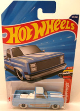 2025 HOT WHEELS 1:64 HW HOT TRUCKS 9/10 BLUE '83 CHEVY SILVERADO