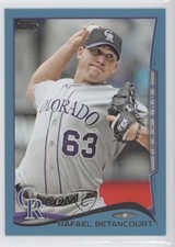 2014 Topps Wal-Mart Blue Rafael Betancourt #139 0b0