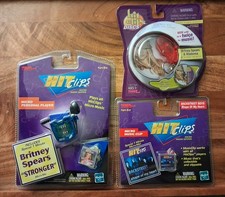 Tiger Electronics HitClips Britney Spears Micro Personal Player Discs Lot NIP
