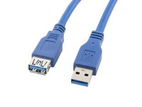 Lanberg CA-US3E-10CC-0018-B 18m USB A 600Mbps Blue ~D~