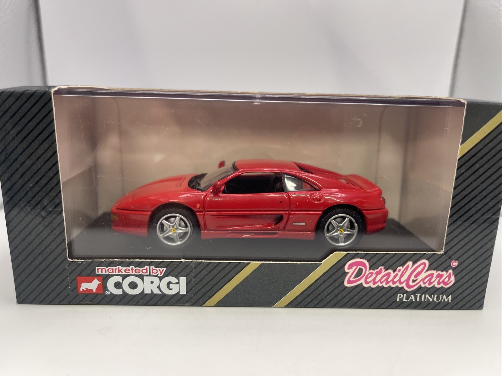 1/43 Corgi Platinum DetailCars 290 Ferrari F355 1994 Coupe Red , Unopened