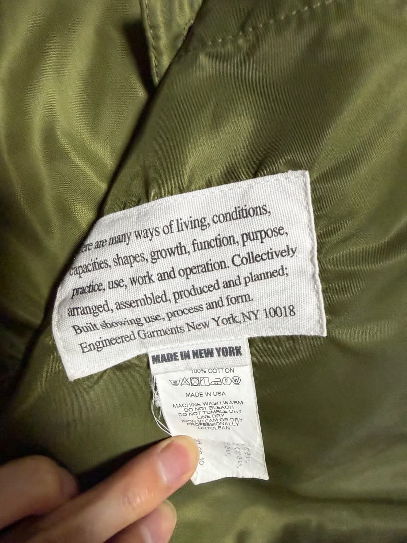 Engineered Garments Long Logger Jacket - image 4