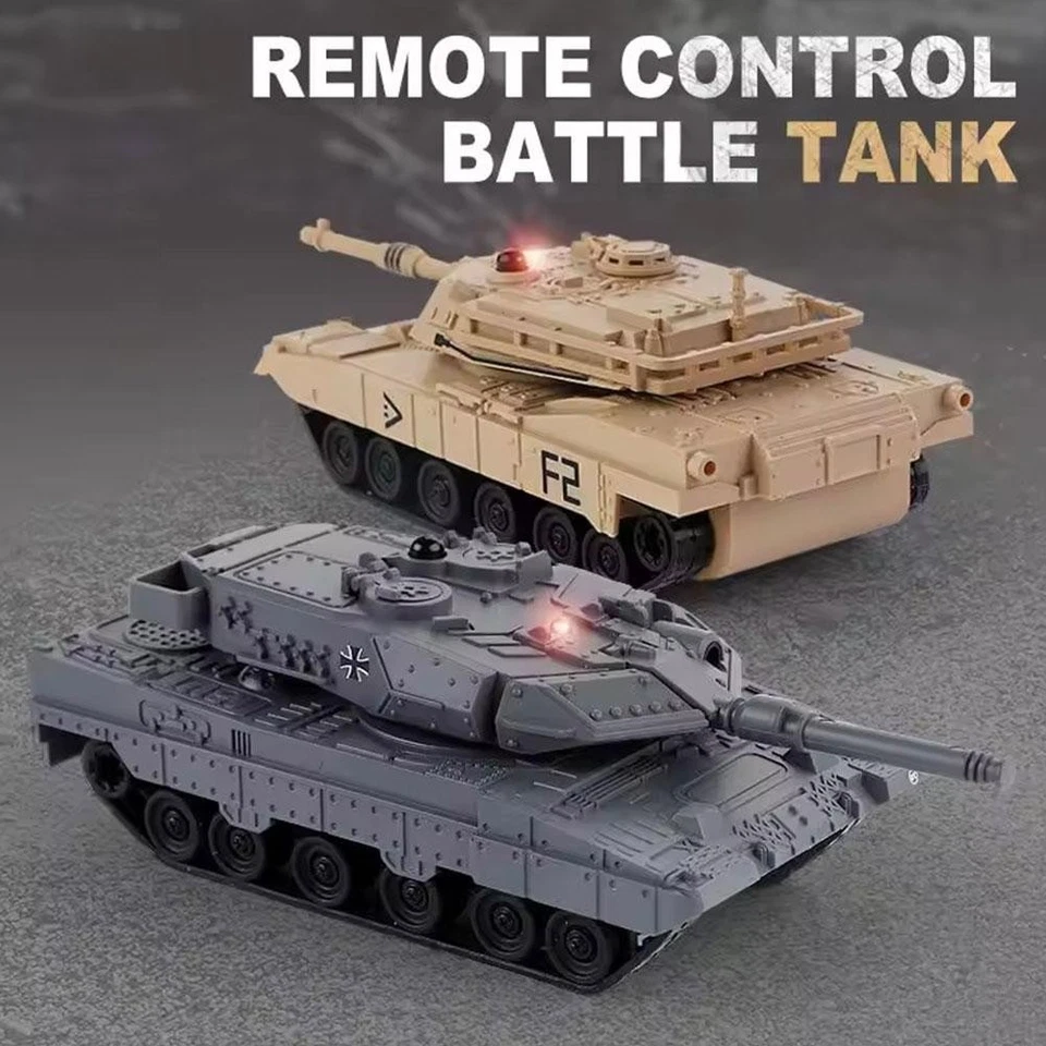Remote Controlled Tank Tracked Armored Vehicle Children's Toy,` Electric N0Z6 - Image 2 of 4