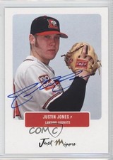2004 Just Minors Just Prospects Auto Justin Jones #46 Auto n8a