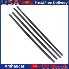 Outer Door Belt Weatherstrip Window Seal Molding For Honda Civic 1996-2000