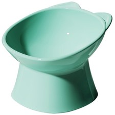 Elevated Cat Bowls 15  Tilted Raised Cat Food Bowl Anti-VomitingDog Kitten Fo...