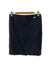 GUCCI Rayon Black Skirt Size M Used