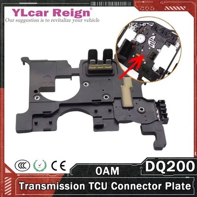 DQ200 0AM Auto Transmission TCU Connector Fuse Separator Plate For VW Audi Skoda