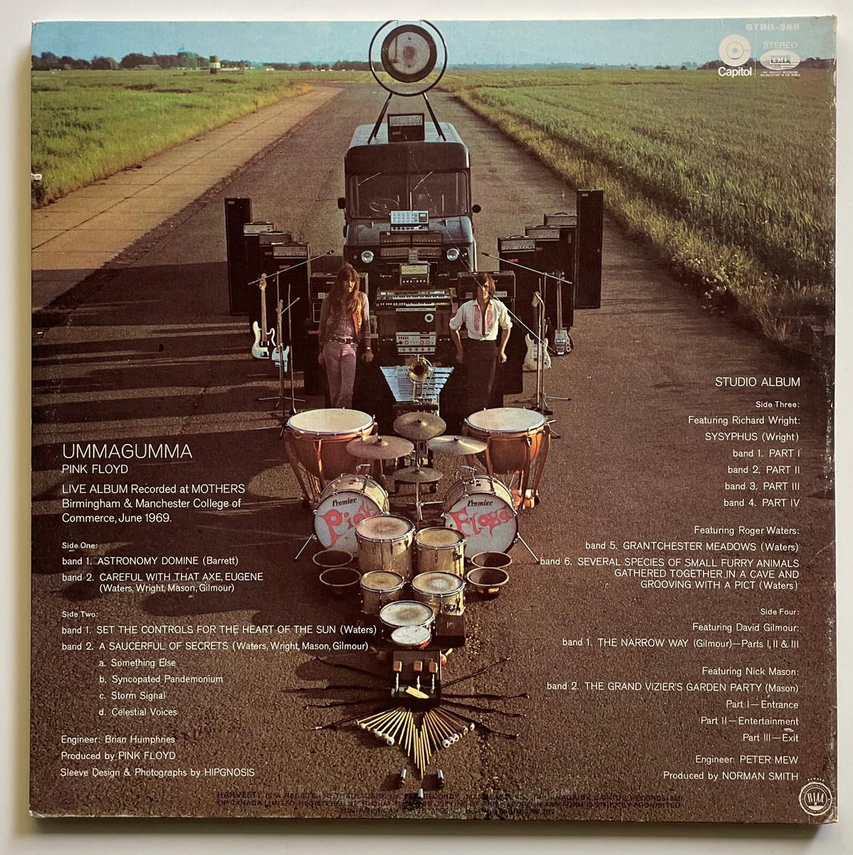 Pink Floyd Ummagumma UKオリジナル レコード Pink Floyd – Ummagumma – 2 x Vinyl (Gatefold, LP, Album