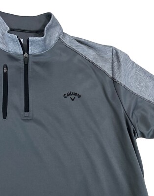 Chemise Polo Pour Hommes Callaway Golf Grise, XL
