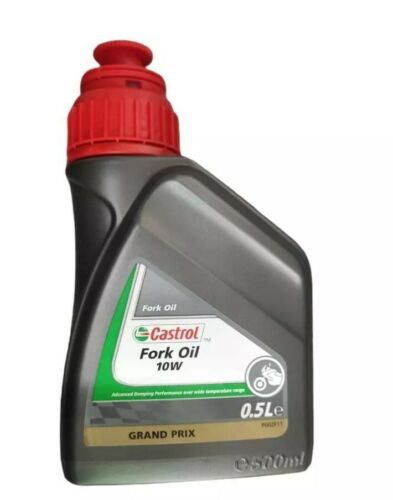 0.5 litri di olio forcelle per  moto Castrol Fork Oil 10w 0,5 Lt - Foto 1 di 4