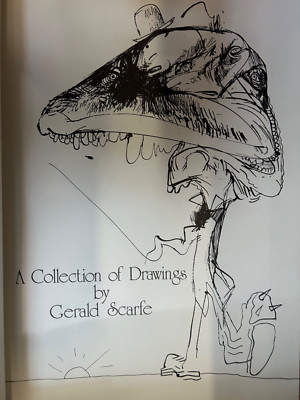 Indecent Exposure, Gerald Scarfe  Satirical Cartoon,