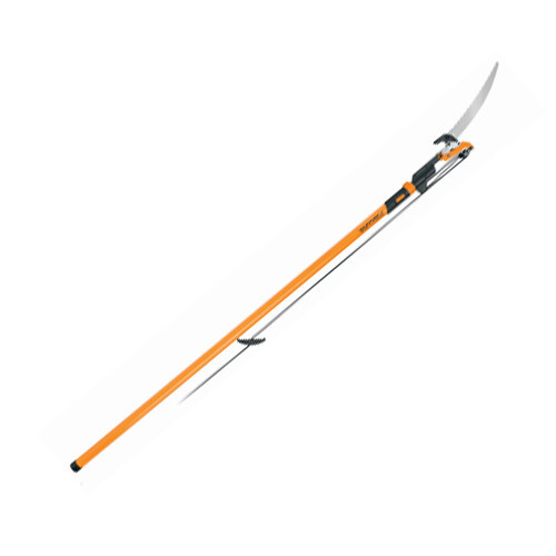 Fiskars 14' PowerLever Extendable Pole Saw and Pruner for Tree
