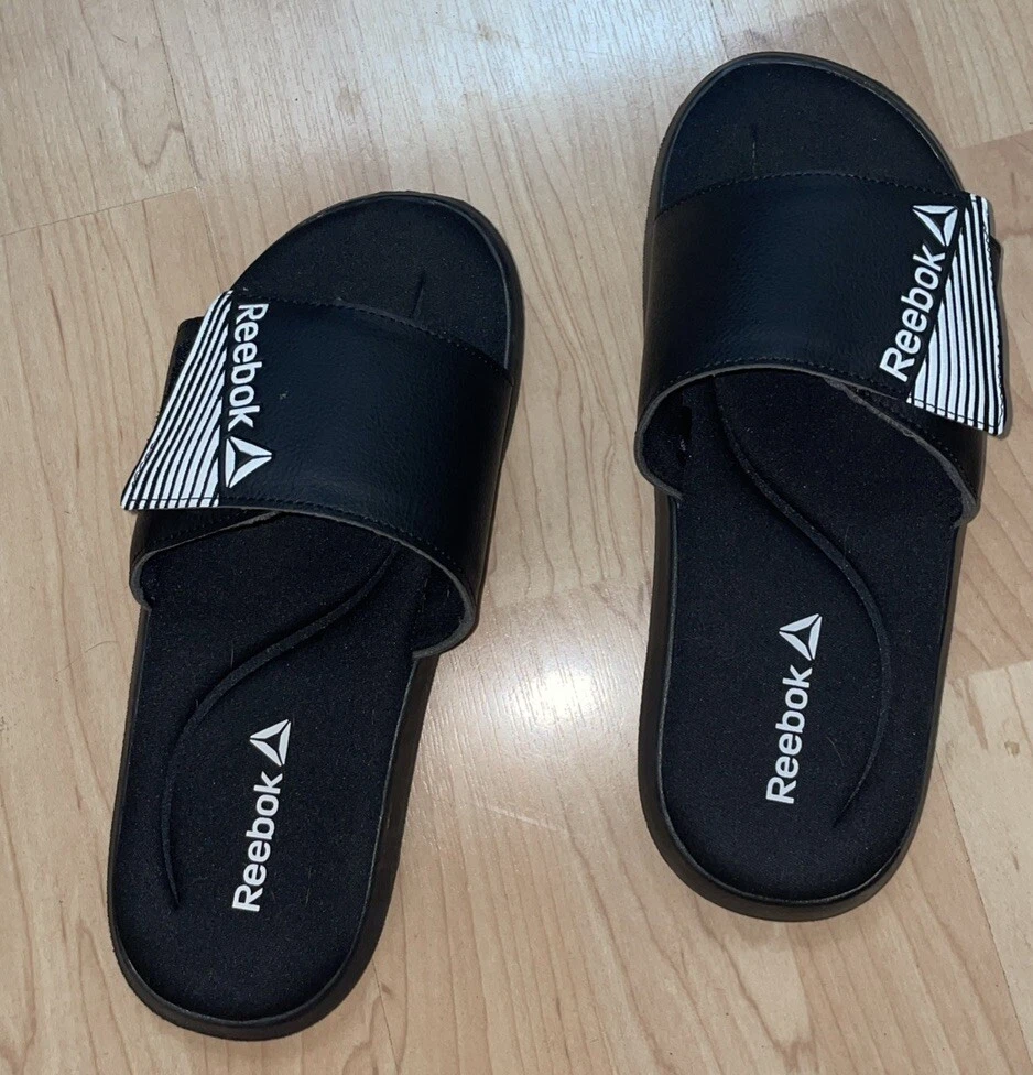 Reebok Scivoli Donna Regolabile Nero Memory Foam Taglia 8