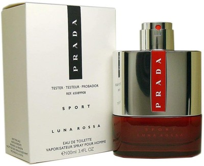 prada cologne red