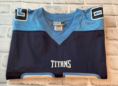 Yancey Thigpen #82 Tennessee Titans Puma NFL Jersey Size L Double Signed