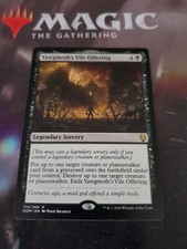 MTG. 2x Yawgmoth's Vile Offering. Dominaria. Lp