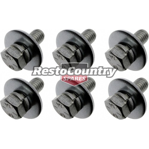 Holden Front Bumper Bar Iron / Bracket to Chassis Bolts HQ HJ HX HZ WB