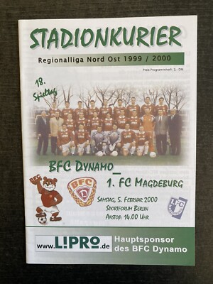 RL 1999/00 BFC Dynamo - 1st FC Magdeburg, 05.02.2000