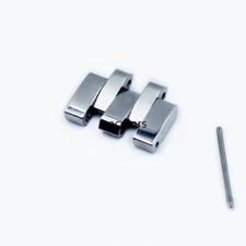 18mm Stainless Steel Solid Link forTissot T41/T461/PRC200 Watch Band Bracelet