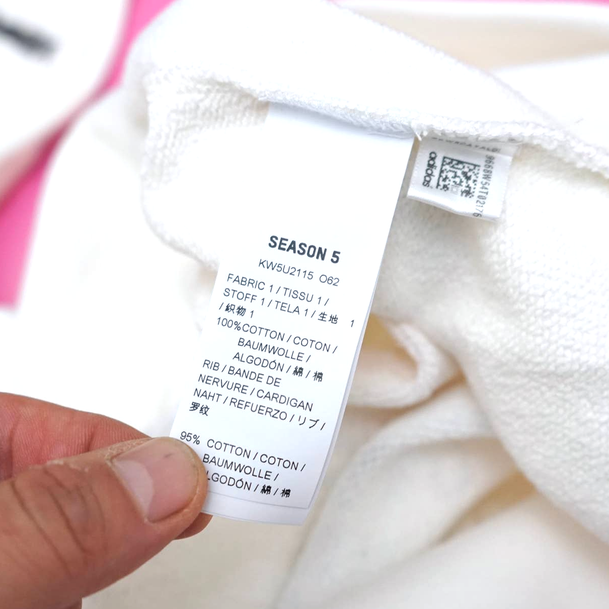 Adidas Yeezy Season 5 Scribble Hand Drawn Pullover Crewneck XS | eBay