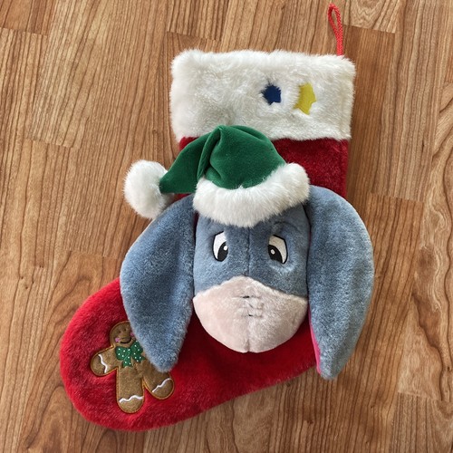 FLAW Disney Eeyore Plush Singing Stocking