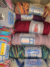 I Love This Yarn! Super Soft Plain /Print /Ne...