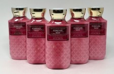 5 BATH BODY WORKS FOREVER RED DAILY NOURISHING BODY LOTION CREAM HAND 8OZ SHEA