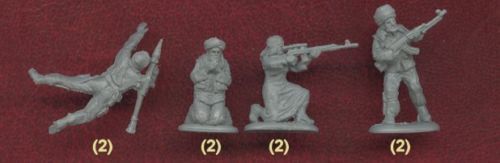 Orion 72002 Chechen Rebels Soldiers, 1995-2005 Plastic 1/72 scale model kit - Picture 6 of 12