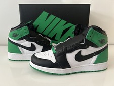 Nike Air Jordan 1 Retro High OG "Lucky Green" GS FD1437-031 Sz 6Y