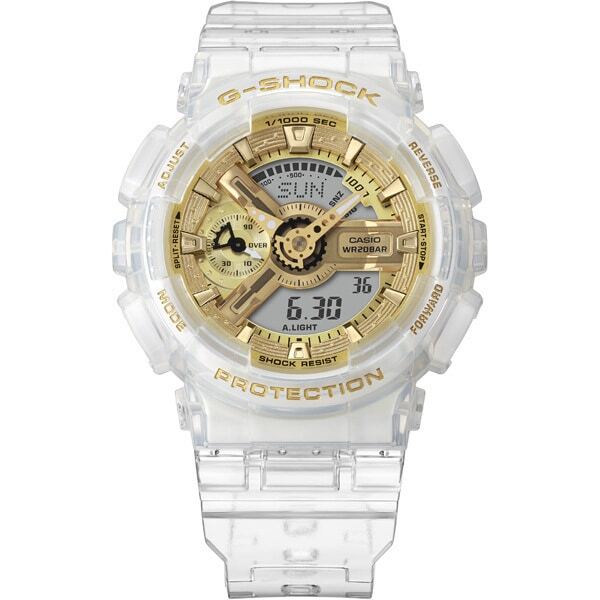 Casio G-SHOCK skeleton x gold model GMA-S110SG-7AJF NEW Free