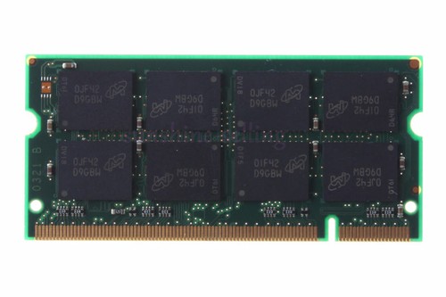 Crucial 1GB PC2700 DDR333MHZ 200Pin 2.5V SODIMM Low Density Laptop Memory RAM 1G - Picture 2 of 6