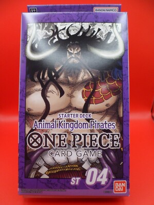 One Piece TCG Animal Kingdom Pirates Starter Deck ST-04 English | eBay