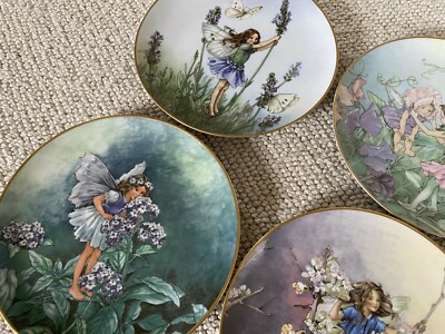 First six Festival of Flower Faries Cecily Mary Barker plates | eBay