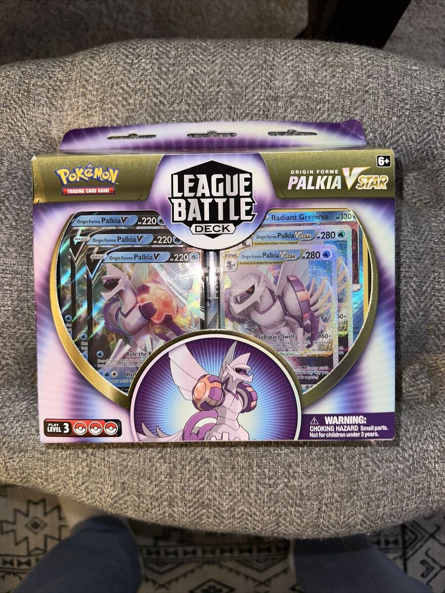 Pokemon TCG Origin Forme Palkia VSTAR League Battle Deck Box Sealed  820650852367