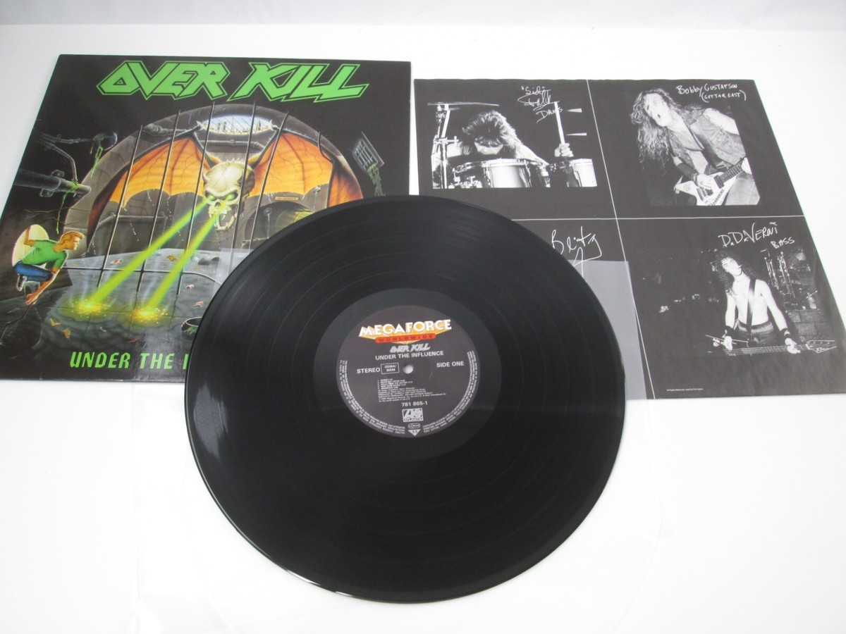 Overkill ‎Under The Influence 781 865-1 VINYL LP | eBay
