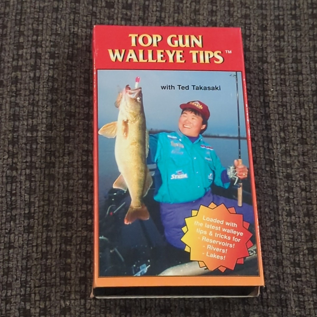 Ted Takasaki - Top Gun Walleye Tips VHS | eBay