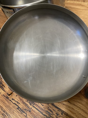 Vintage Cuisine-Cookware 18/10 Stainless Steel Silver Tea Kettle with lid - Picture 6 of 7