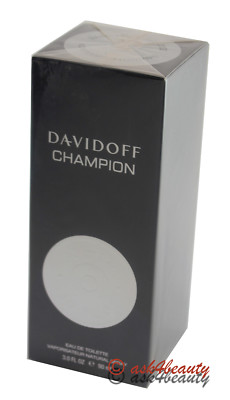 Champion By Davidoff 3 oz Eau De Toilette Spray for Men New In Box