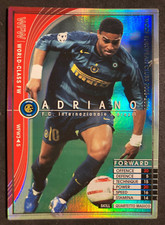 2005-06 Panini WCCF World Class FW Adriano Inter Milan scheda rifrattore Brasile