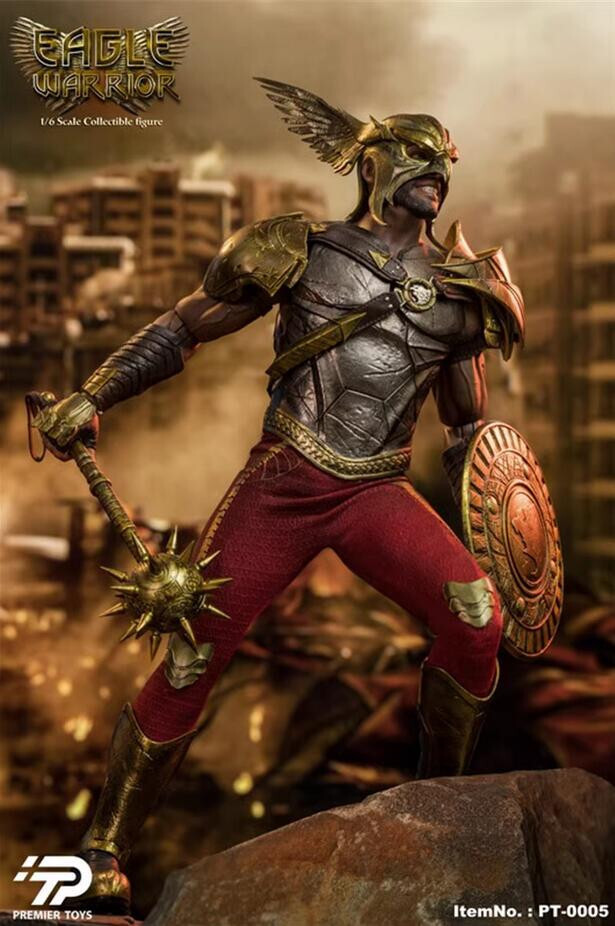 Premier Toys Black Adam Hawkman 1/6 Scale PT0005 Action Figure IN