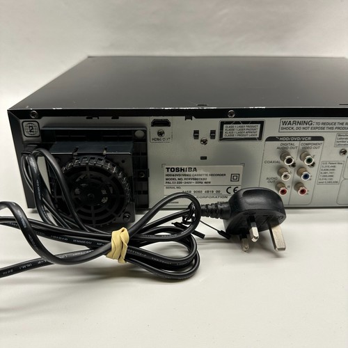 Toshiba RDXV59DTKB2 VHS DVD Recorder Hard Drive Copy VHS to DVD Remote Warranty - Picture 8 of 11