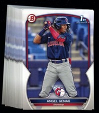 2023 Bowman Angel Genao 1st Bowman Paper Lot of 25