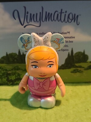 DISNEY Vinylmation 3'' Park Set 1 Cinderella Chaser Pink Dress