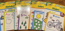 Crayola Workbooks With Stickers Set Of 4 Books New