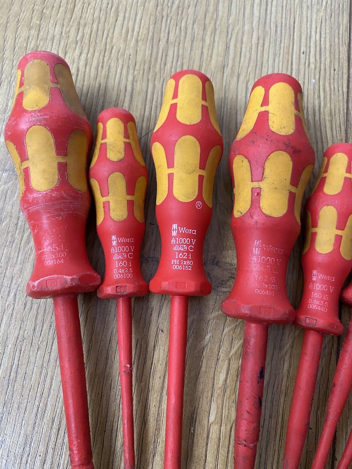 8 x Wera VDE Kraftform Screwdriver eBay