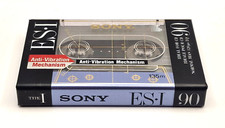 Nastro audiocassetta vuoto Sony ES-I 90 (sigillato) nuovo!